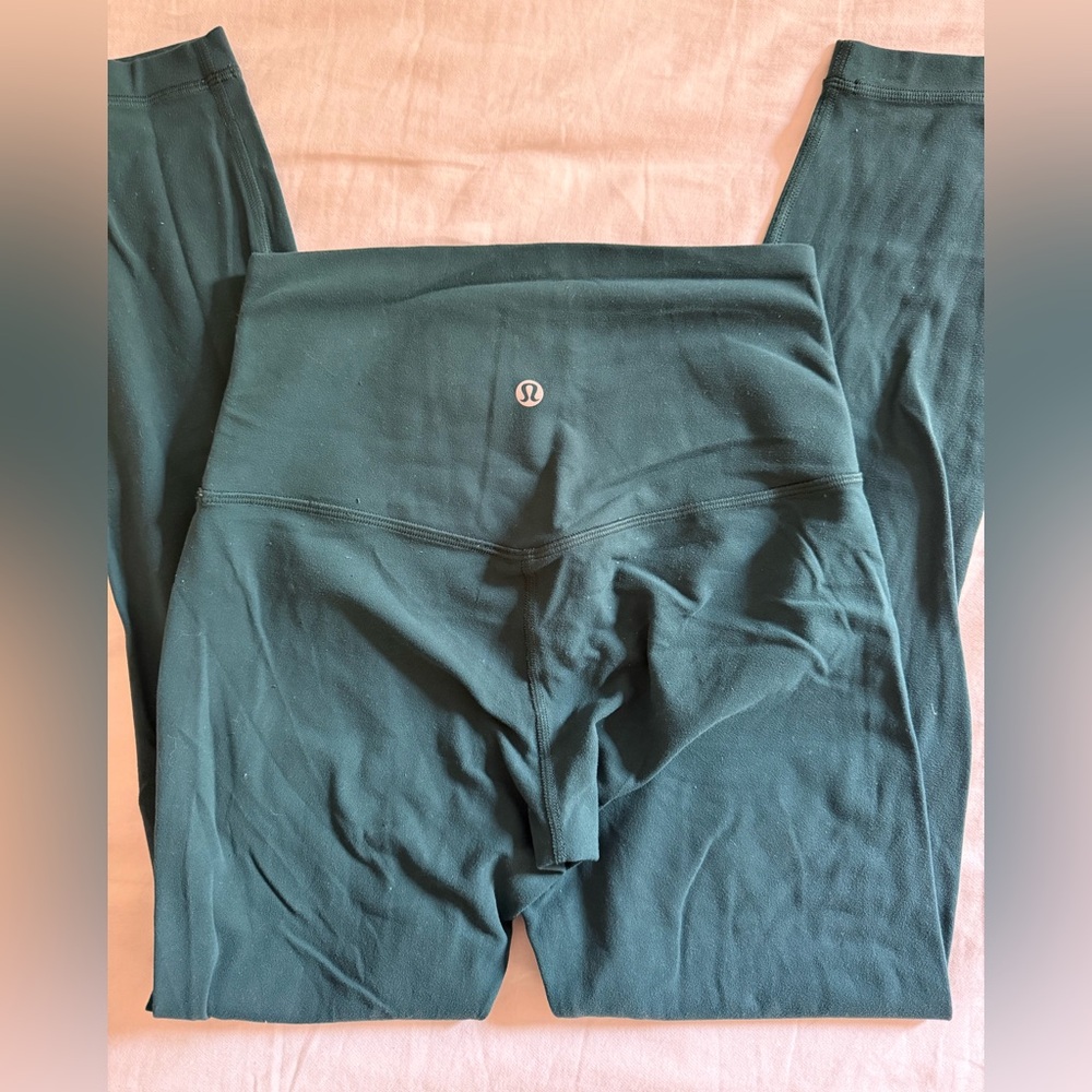lululemon align dark turquoise leggings